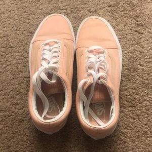 Old Skool Vans Blush Pink Size 8